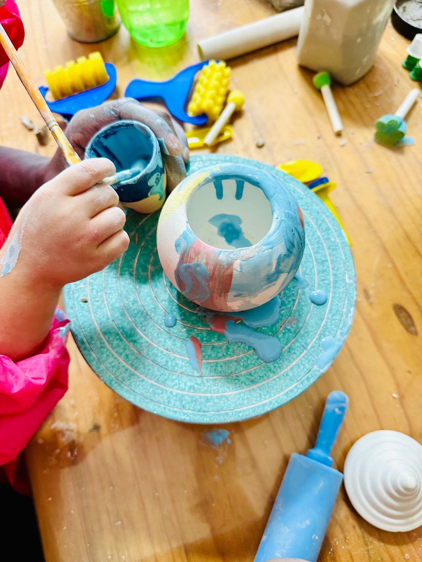 Kids Hand Building Pottery Workshop